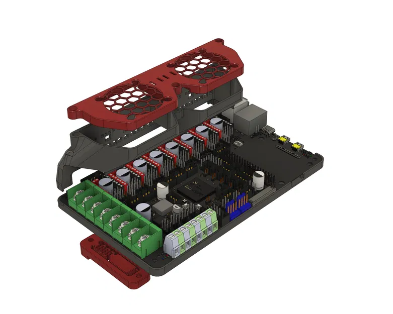 Manta Rays • Vỏ Quạt Cho BTT Manta M8P - Image 2