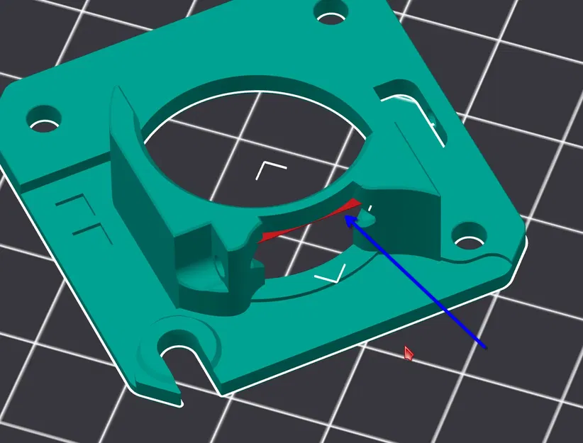 Miếng chắn bảo vệ load cell cho Nextruder Main Plate (Prusa XL, Core One, MK4) - không cần support - Image 2