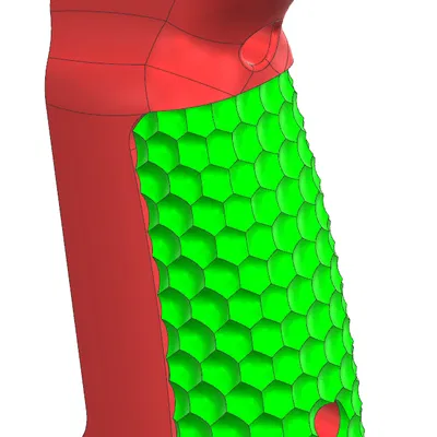 Tay cầm vân nhám Foamgasm Lynx Grip Knurled