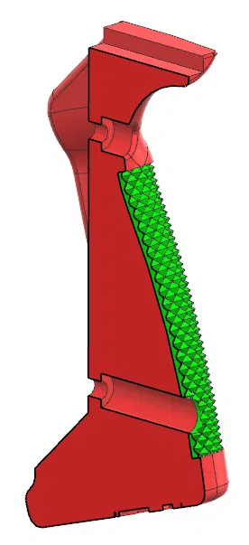 Tay cầm vân nhám Foamgasm Lynx Grip Knurled - Image 5