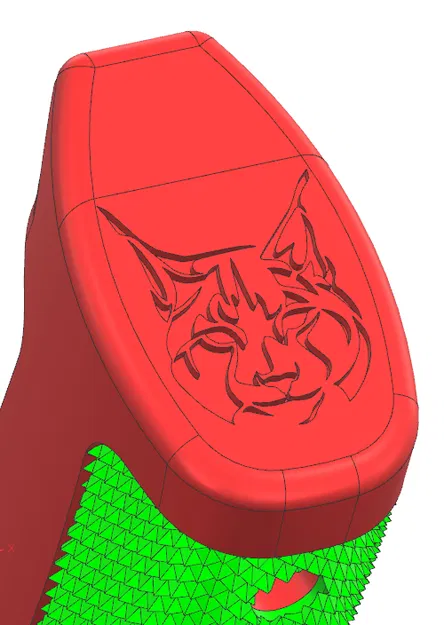 Tay cầm vân nhám Foamgasm Lynx Grip Knurled - Image 7