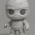 Mô hình Chibi Mummy 3D siêu đáng yêu cho máy in PLA - Thumbnail 1