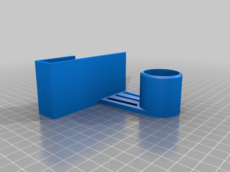 Giá treo khăn giấy thiết kế lệch (cho kệ dày 16mm) - Image 4