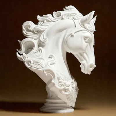 Tượng Ngựa Nghệ Thuật (Elegant Horse Sculpture)