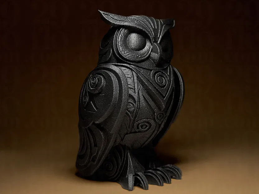 Tượng Cú Mèo Thiết Kế (Designer OWL Sculpture) - Image 3