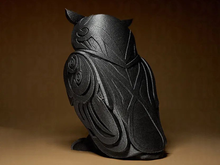 Tượng Cú Mèo Thiết Kế (Designer OWL Sculpture) - Image 5