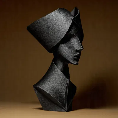 Tượng điêu khắc phụ nữ tối giản - Minimalistic WOMAN Sculpture
