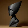 Tượng điêu khắc phụ nữ tối giản - Minimalistic WOMAN Sculpture - Thumbnail 3
