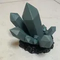 Mô hình cụm tinh thể (Cristal cluster) trang trí in 3D - Thumbnail 1