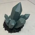 Mô hình cụm tinh thể (Cristal cluster) trang trí in 3D - Thumbnail 2