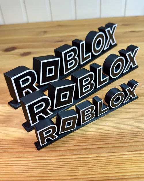 Logo Roblox - Phiên bản 2 màu - Image 1
