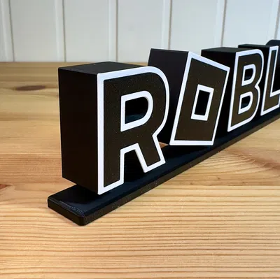 Logo Roblox - Phiên bản 2 màu