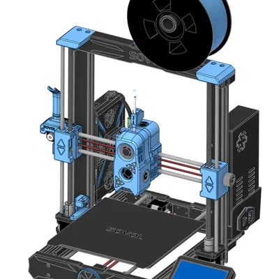 XenoSix Toolhead cho dự án SV06 và SV06 Plus On Steroids