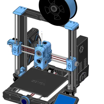 XenoSix Toolhead cho dự án SV06 và SV06 Plus On Steroids