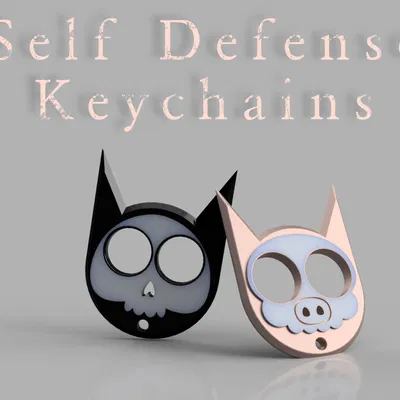 Móc khóa tự vệ | Death Kitty & Death Piggy