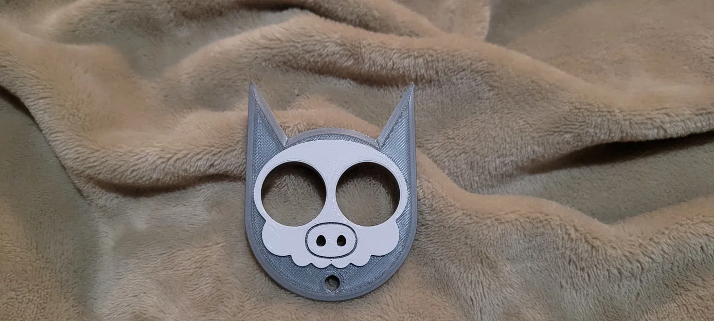 Móc khóa tự vệ | Death Kitty & Death Piggy - Image 3