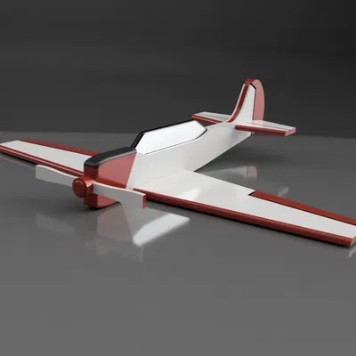 Mô hình Kit card máy bay Yak-52