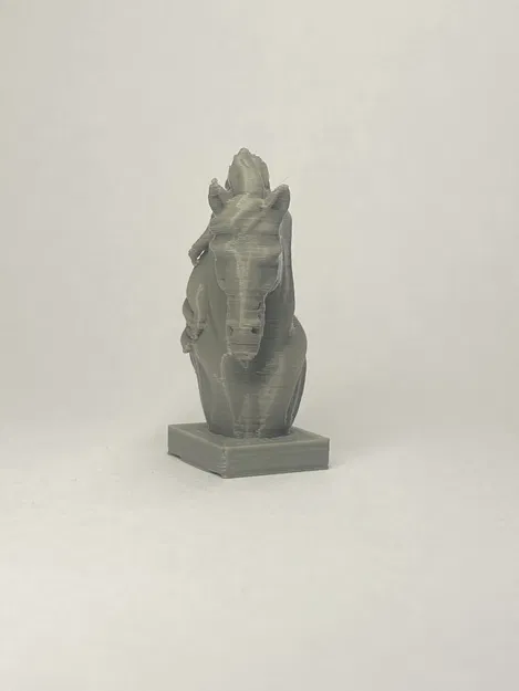 Đầu Ngựa – Tác phẩm Điêu khắc 3D sống động - Image 2