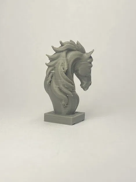 Đầu Ngựa – Tác phẩm Điêu khắc 3D sống động - Image 3