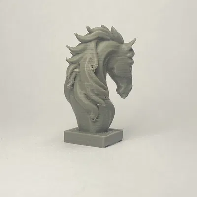 Đầu Ngựa – Tác phẩm Điêu khắc 3D sống động