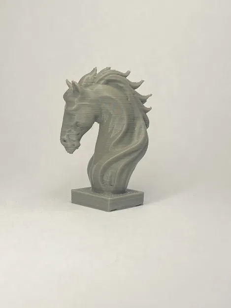 Đầu Ngựa – Tác phẩm Điêu khắc 3D sống động - Image 4