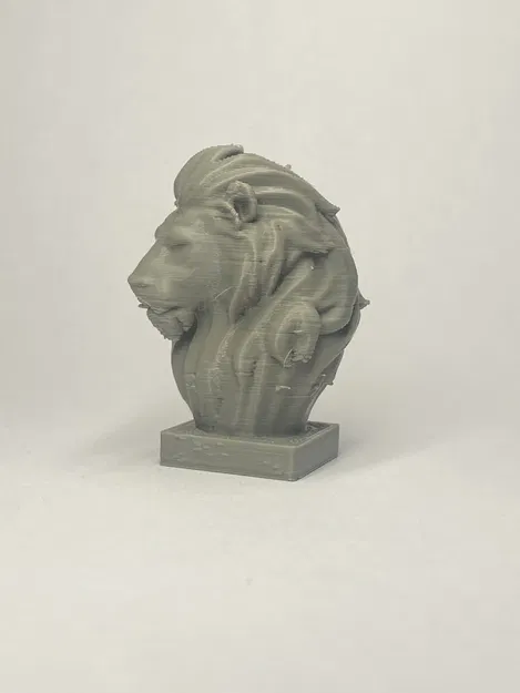 Đầu Sư Tử – Tác Phẩm Điêu Khắc Động Vật Uy Nghi - Image 4