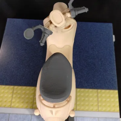 Mô hình xe máy Yamaha Vino tỷ lệ 1/12