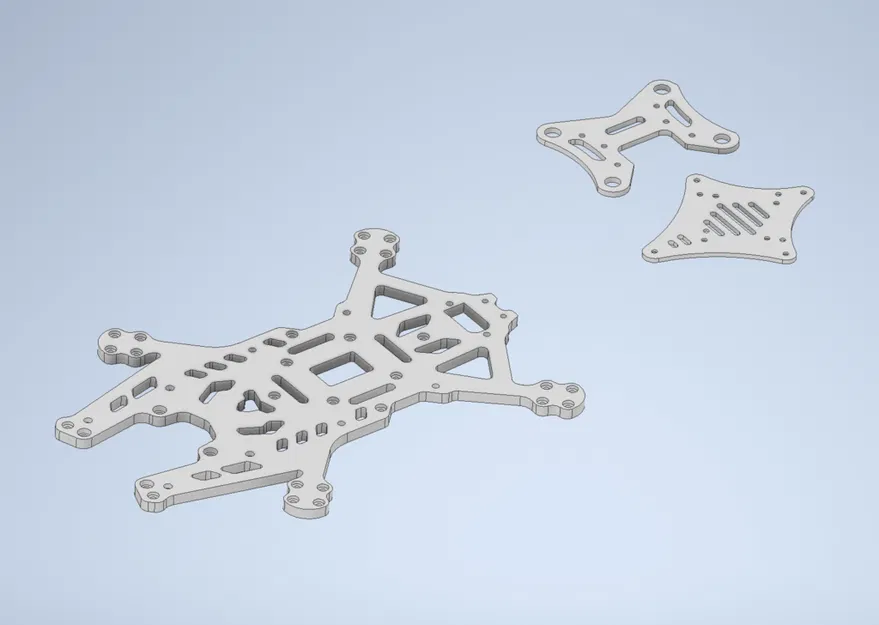 Bộ khung GEPRC Cinelog35 V2 (Thiết kế vẽ lại) - Image 2