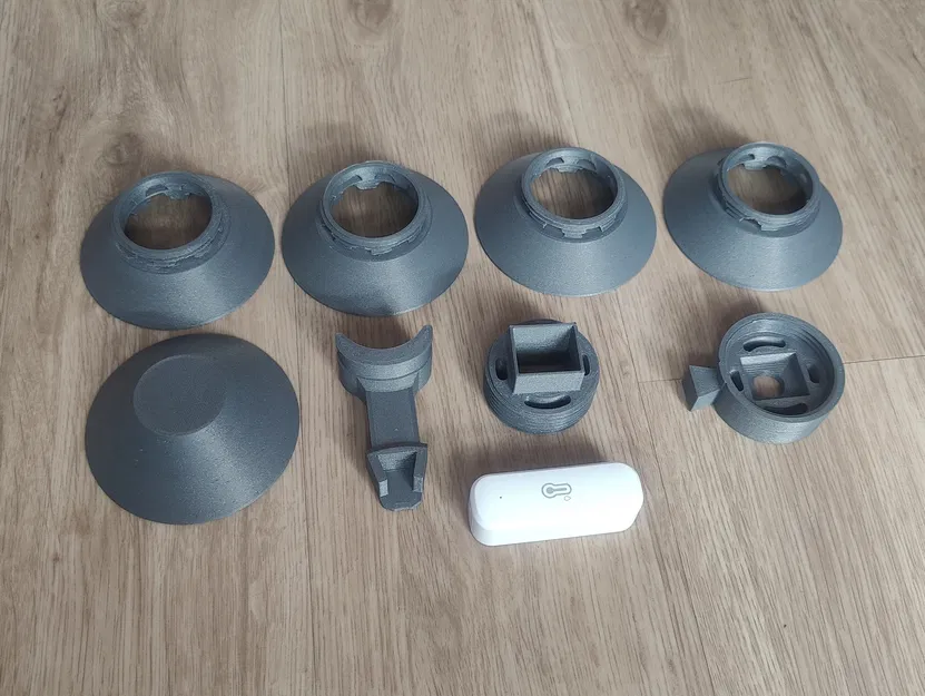 Vỏ che mưa nắng ngoài trời cho cảm biến nhiệt độ độ ẩm Aubess/Tuya Zigbee - Image 2