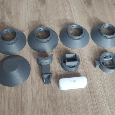 Vỏ che mưa nắng ngoài trời cho cảm biến nhiệt độ độ ẩm Aubess/Tuya Zigbee