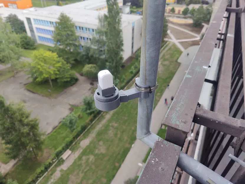 Vỏ che mưa nắng ngoài trời cho cảm biến nhiệt độ độ ẩm Aubess/Tuya Zigbee - Image 4