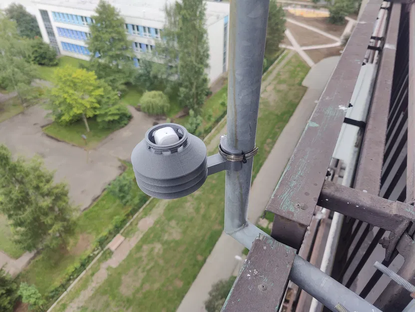 Vỏ che mưa nắng ngoài trời cho cảm biến nhiệt độ độ ẩm Aubess/Tuya Zigbee - Image 5