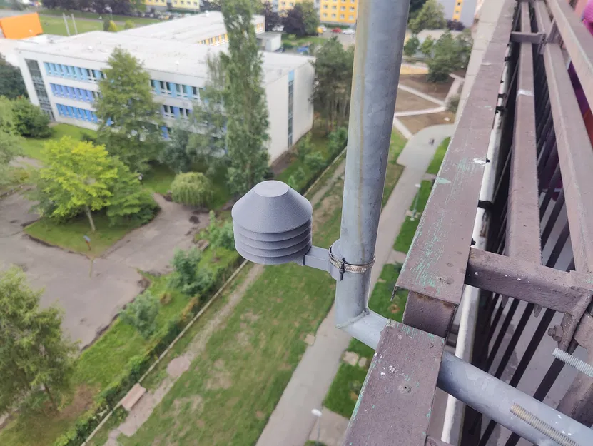 Vỏ che mưa nắng ngoài trời cho cảm biến nhiệt độ độ ẩm Aubess/Tuya Zigbee - Image 6