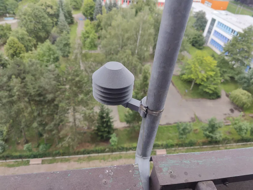 Vỏ che mưa nắng ngoài trời cho cảm biến nhiệt độ độ ẩm Aubess/Tuya Zigbee - Image 7