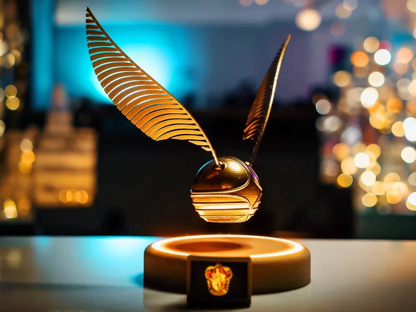 Mô hình TRÁI SNITCH VÀNG lơ lửng - Image 1