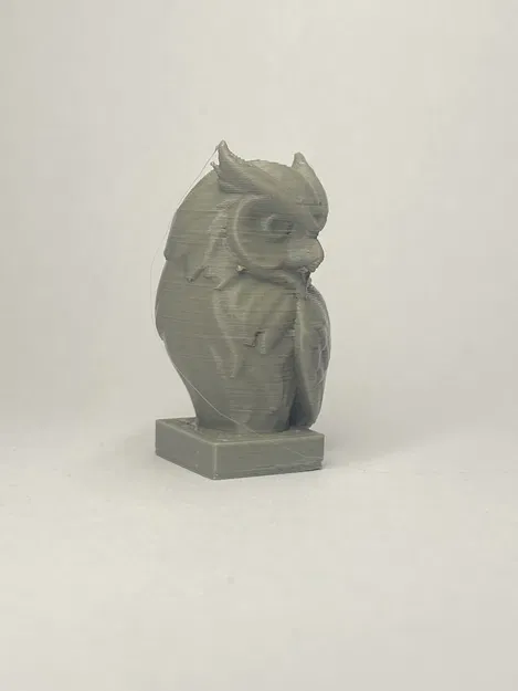 Cú đêm – Mô hình tượng 3D chi tiết - Image 2