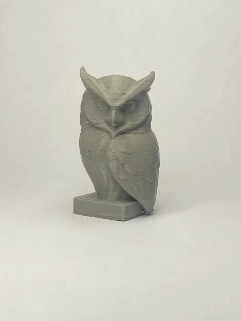 Cú đêm – Mô hình tượng 3D chi tiết - Image 4