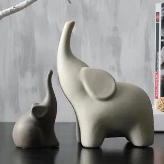 Mô hình điêu khắc 3D: Mẹ con nhà voi - Image 1