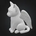 Mèo Thần Hộ Vệ Có Cánh (Winged Guardian Cat) - Thumbnail 3