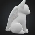 Mèo Thần Hộ Vệ Có Cánh (Winged Guardian Cat) - Thumbnail 4