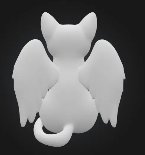 Mèo Thần Hộ Vệ Có Cánh (Winged Guardian Cat) - Image 5