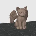 Mèo Thần Hộ Vệ Có Cánh (Winged Guardian Cat) - Thumbnail 6