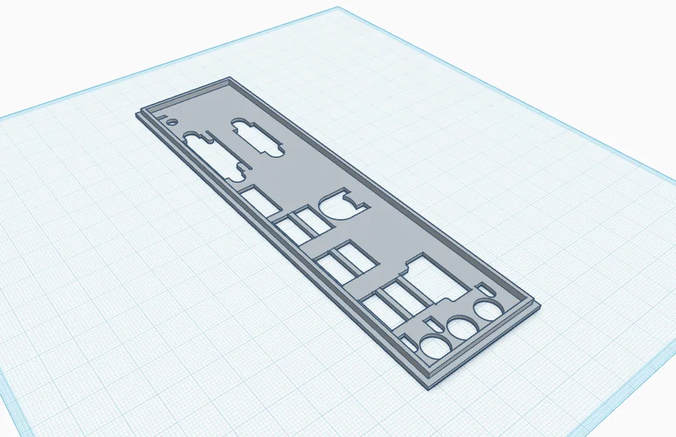 Chặn cổng IO cho Mainboard ASUS Prime B450M-A II (In 3D) - Image 2