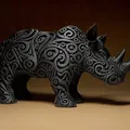 Tượng Tê Giác Thiết Kế (Designer RHINO Sculpture) - Thumbnail 3