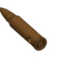 Mô hình móc khóa đạn .308 Winchester độc đáo - Tự in 3D tại nhà - Thumbnail 2
