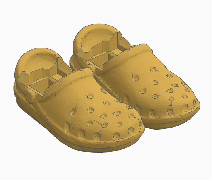 Dép sục Crocs thời trang cho mô hình Dummy 13 - Image 1