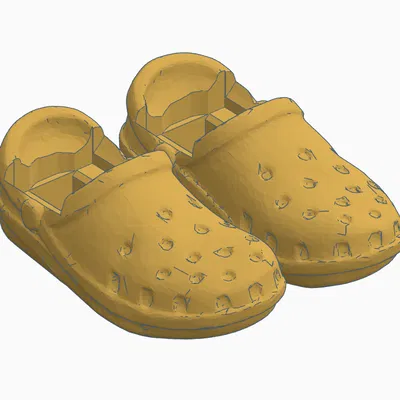 Dép sục Crocs thời trang cho mô hình Dummy 13