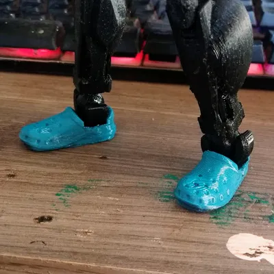 Dép sục Crocs thời trang cho mô hình Dummy 13