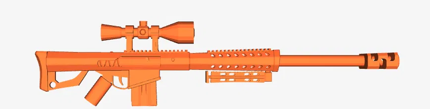 Bộ Sưu Tập Súng Bắn Tỉa Fortnite Cho Mô Hình Dummy 13 - Image 1