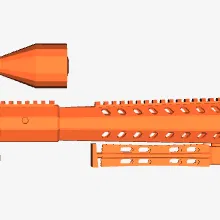 Bộ Sưu Tập Súng Bắn Tỉa Fortnite Cho Mô Hình Dummy 13